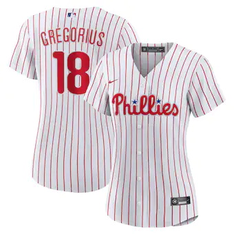 womens nike didi gregorius white philadelphia phillies home replica player jersey